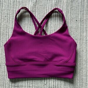Lululemon Energy Longline Bra size 6